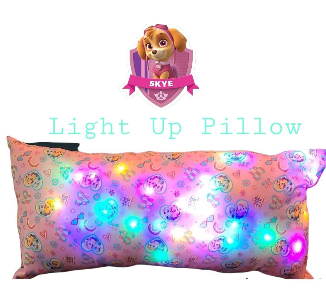 paw patrol light up pillow