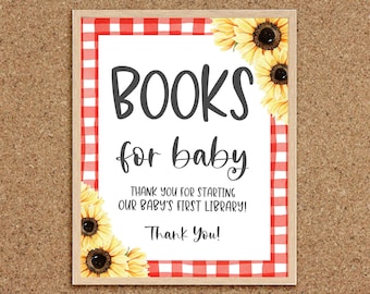 Boeken voor babybord Babybibliotheek Boeken voor baby Boekaanvraag voor babyshower Baby-Q Babyshower BabyQue BBQ Babyshower Zonnebloem BabyQ, S