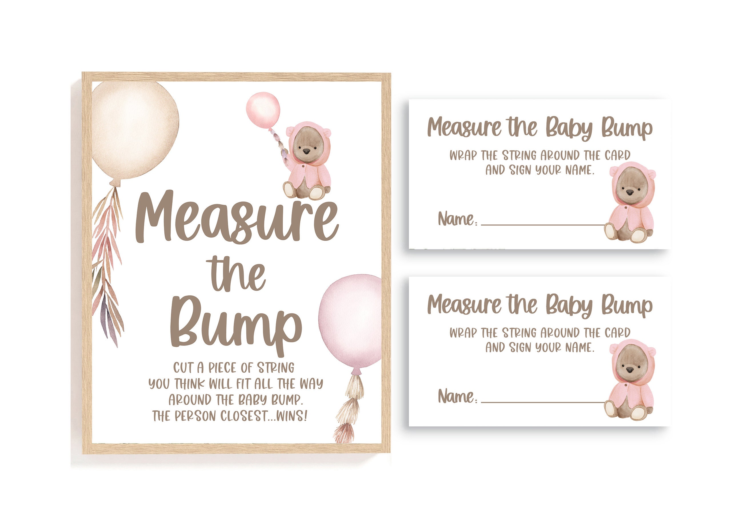 Measure Mommy S Belly Game Printable