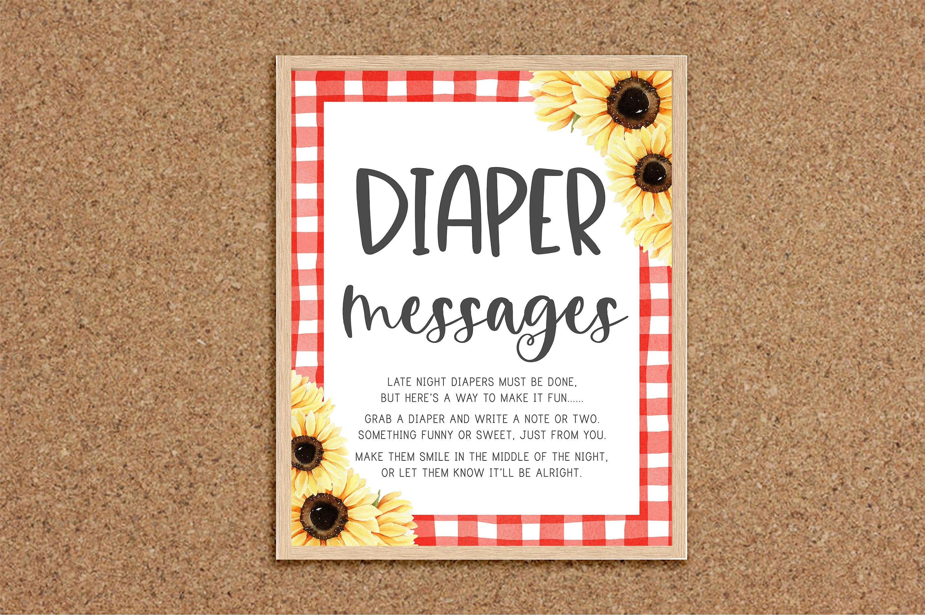 Diaper Text Late Night Diapers Late Night Diaper Sign Diaper Messages Diaper ...