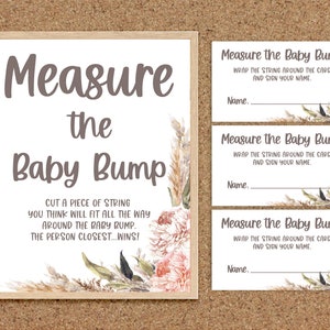 Measure Mommy's Belly Game How Big is Mommy's Belly Mommys Belly Size ...