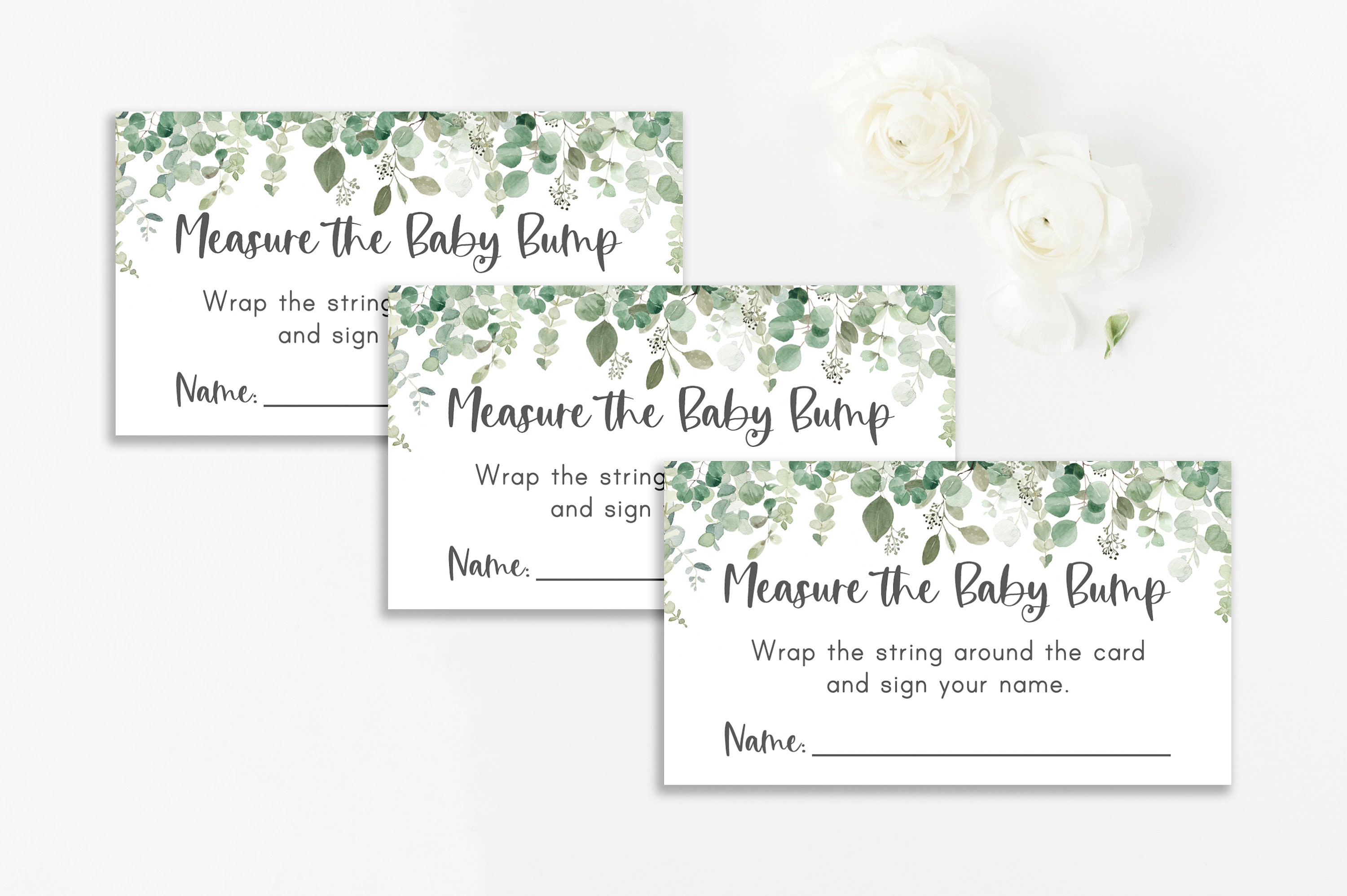 Measure Mommy's Belly Game How Big is Mommy's Belly - Etsy Australia