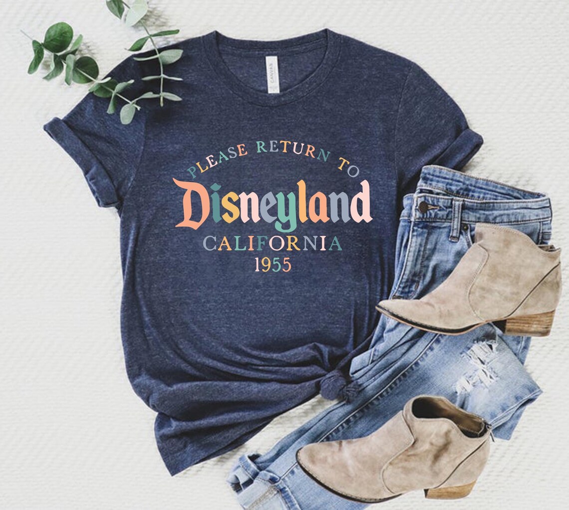 Disneyland Shirt Disneyland 2021 Vacation Shirt 1955 shirt Etsy