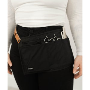 Waist Apron for makeup artists, hairstylists, coffee shops and more!