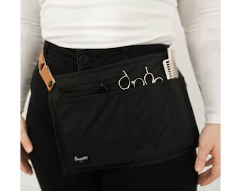 Waist Apron for makeup artists, hairstylists, coffee shops and more!