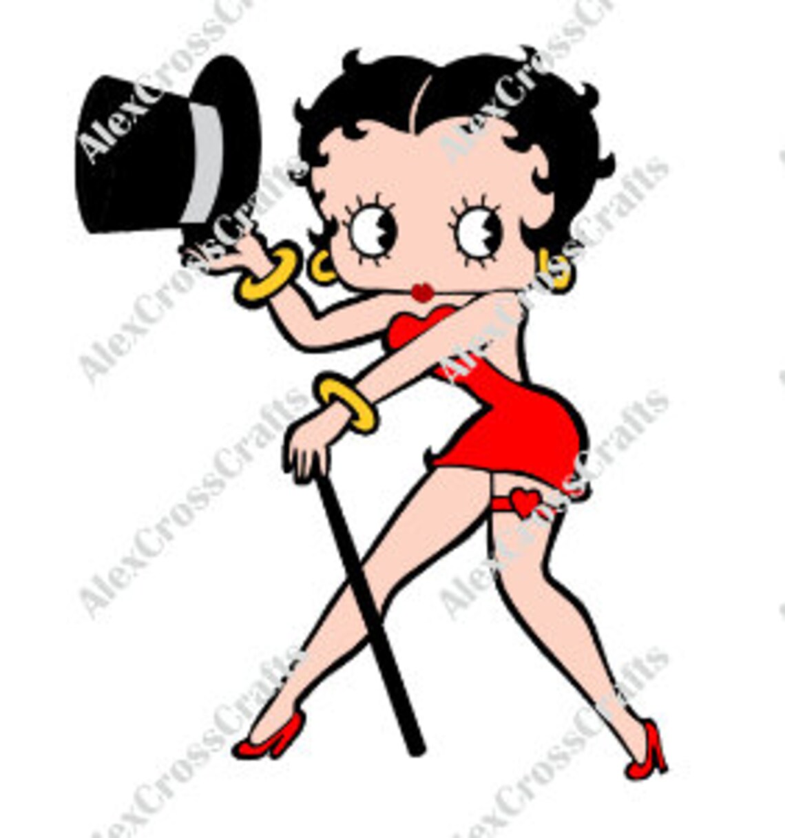 Silhouette Betty Boop Svg Spicenery