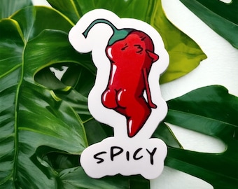 Spicy Chili Meme Sticker
