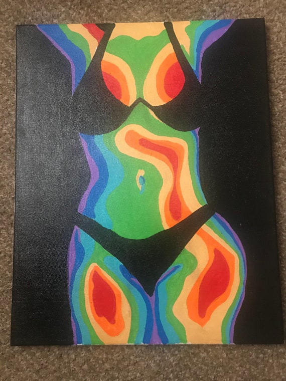 Thermal Body Painting Etsy