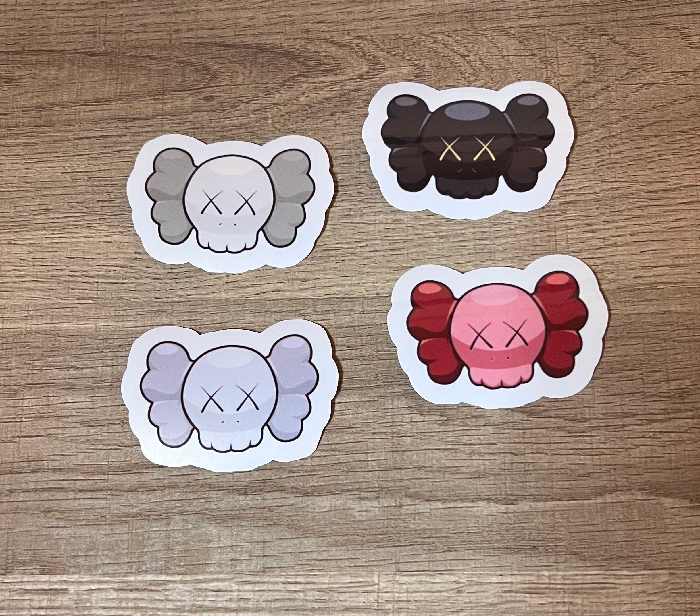 Kaws Head Sticker Pack Etsy