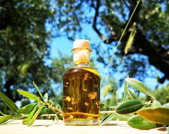 50ml de azeite grego: azeite extravirgem com infusão de ouro 24k