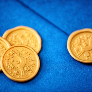 Christmas Wax Seals-Self adhesive wax seals-Christmas wax seal stickers-Gold Foil Wax Seals-Holiday Wax Seals-Noel Wax Seals