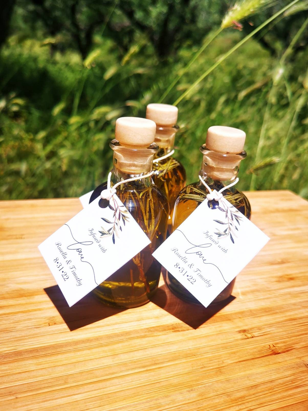 50ml Olive Oil Wedding Favors Extra Virgin Olive Oil Favors Etsy