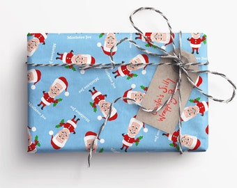 24in x 24in Joe Biden Christmas Wrapping Paper | Presidential Wrapping Paper | Funny Joe Biden Gift Wrap | Democrat Christmas Wrapping Paper