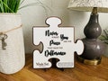 Personalized Retirement Puzzle Piece Gift: Farewell Keepsake
