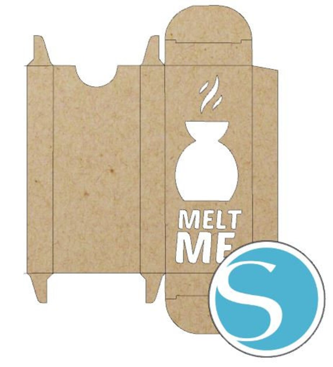 Melt Me 50g Wax Melt Snap Bar Box Cut File Studio3 SVG Etsy