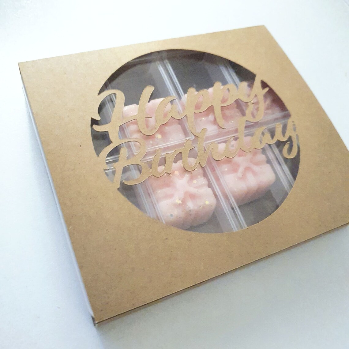 Home Bargains Waxmelt Happy Birthday Box Cut File Studio3 Etsy UK