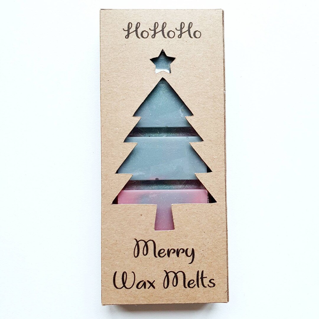 Happy Waxmelts 50g Wax Melt Snap Bar Box Cut File Studio3, SVG, DXF, Pdf, Eps, Jpg, Png Instant