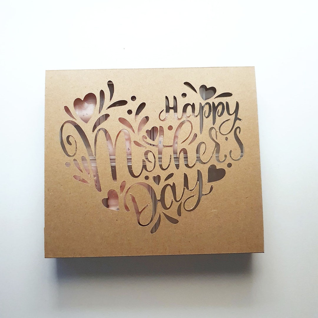 Home Bargains Wax Melts Mothers Day Box Cut File Studio3, SVG, DXF, Pdf
