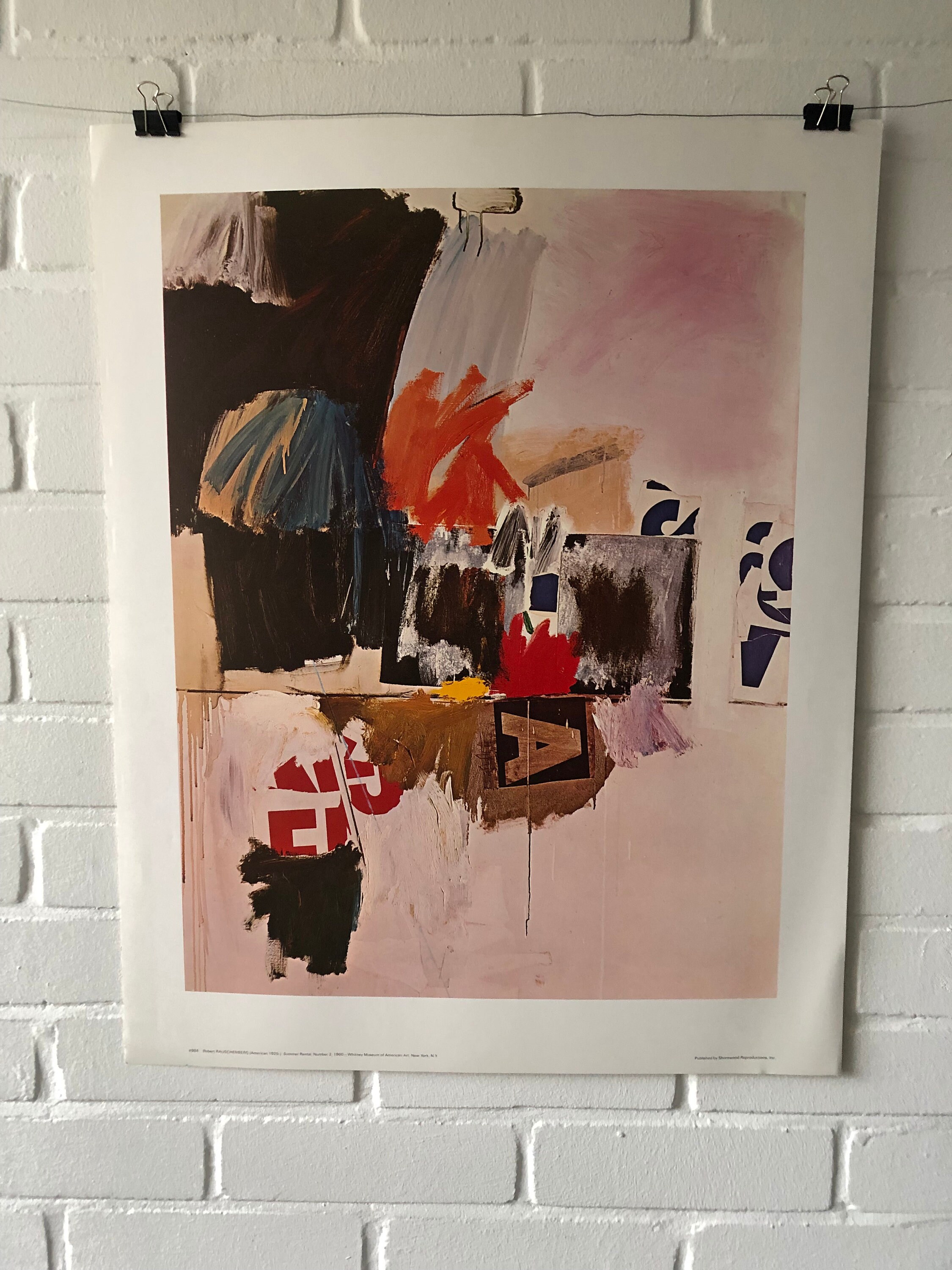 【美品】Botanical Vaudeville by Robert Ra... Robert Rauschenberg Night Shades & Urban Bourbons Framed