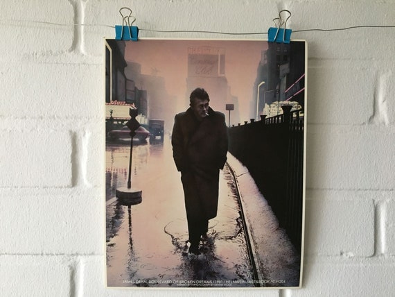 JAMES DEAN,BOULEVARD OF BROKEN DREAMS BY HELNWEIN,1987 ART