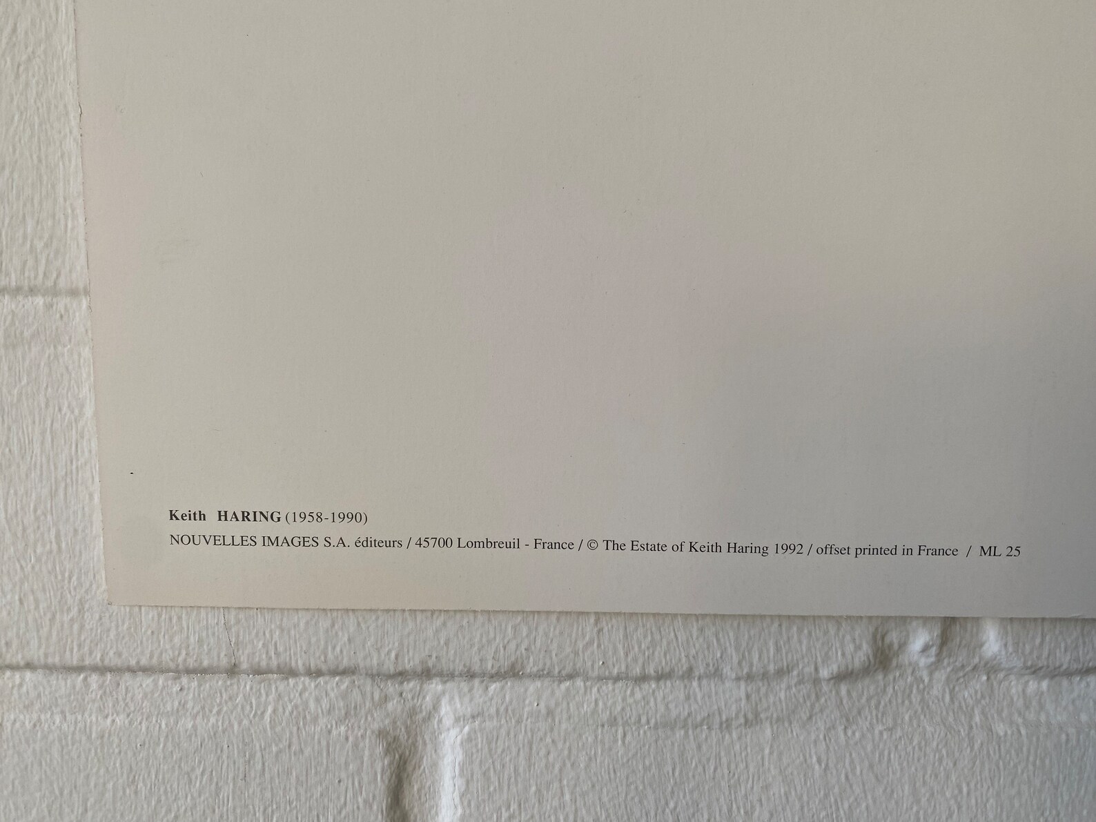 Keith Small Small Original Poster, 1992, Keith Haring, Dancing Dogs, Nouvelles ...