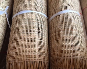 Natural Rattan Square Cane Webbing, Woven Rattan Mesh, Square Rattan Webbing, Rattan Radio Weave Cane Webbing , Cane Rattan Webbing,