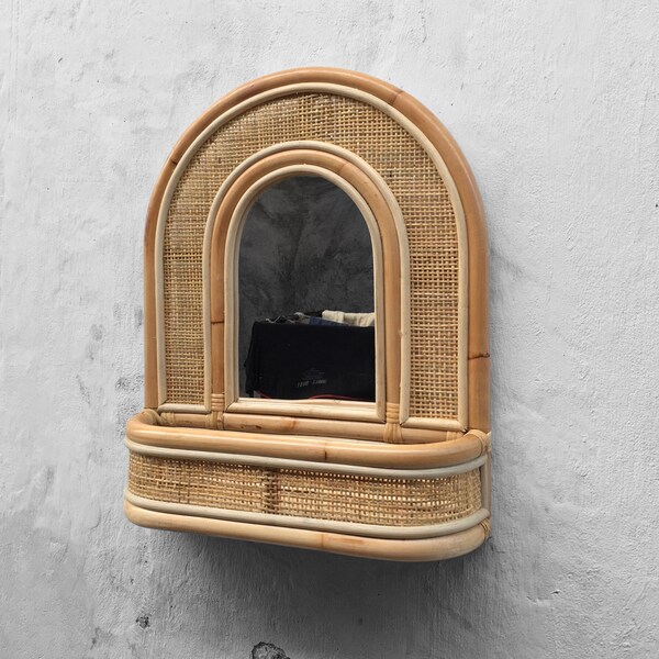Mirror With Shelf - Etsy
