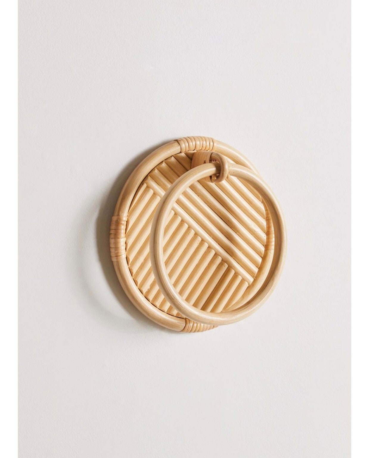 Rattan Towel Rack Towel Hangers Bamboo Rattan Towel Hooks Etsy