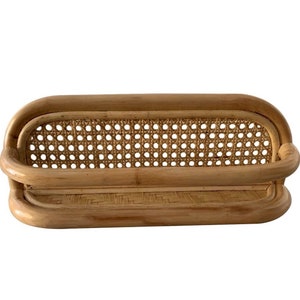 Rattan Shelf, Rattan Kids Room Shelf, Rattan Wall Hanging Shelf, Rattan Small Rack
