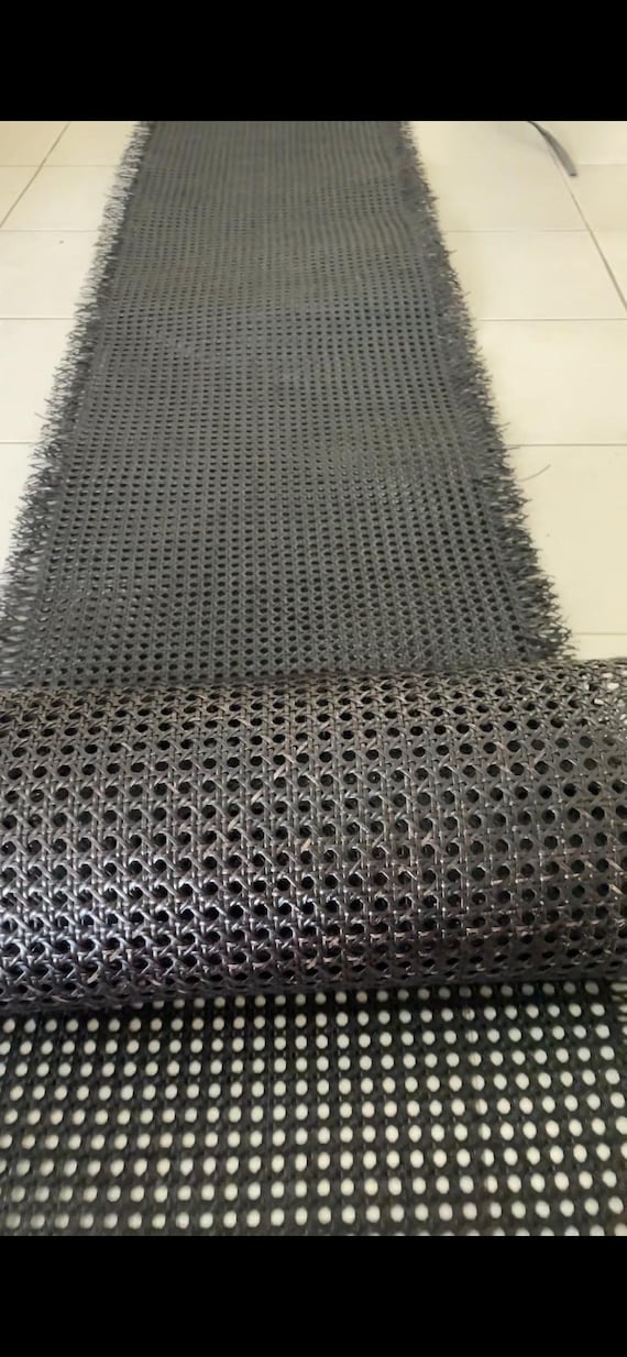 Rattan Dark Chocolate Open Weave Black Color Woven, Cane Webbing, (color  Can Be Requested) - Etsy