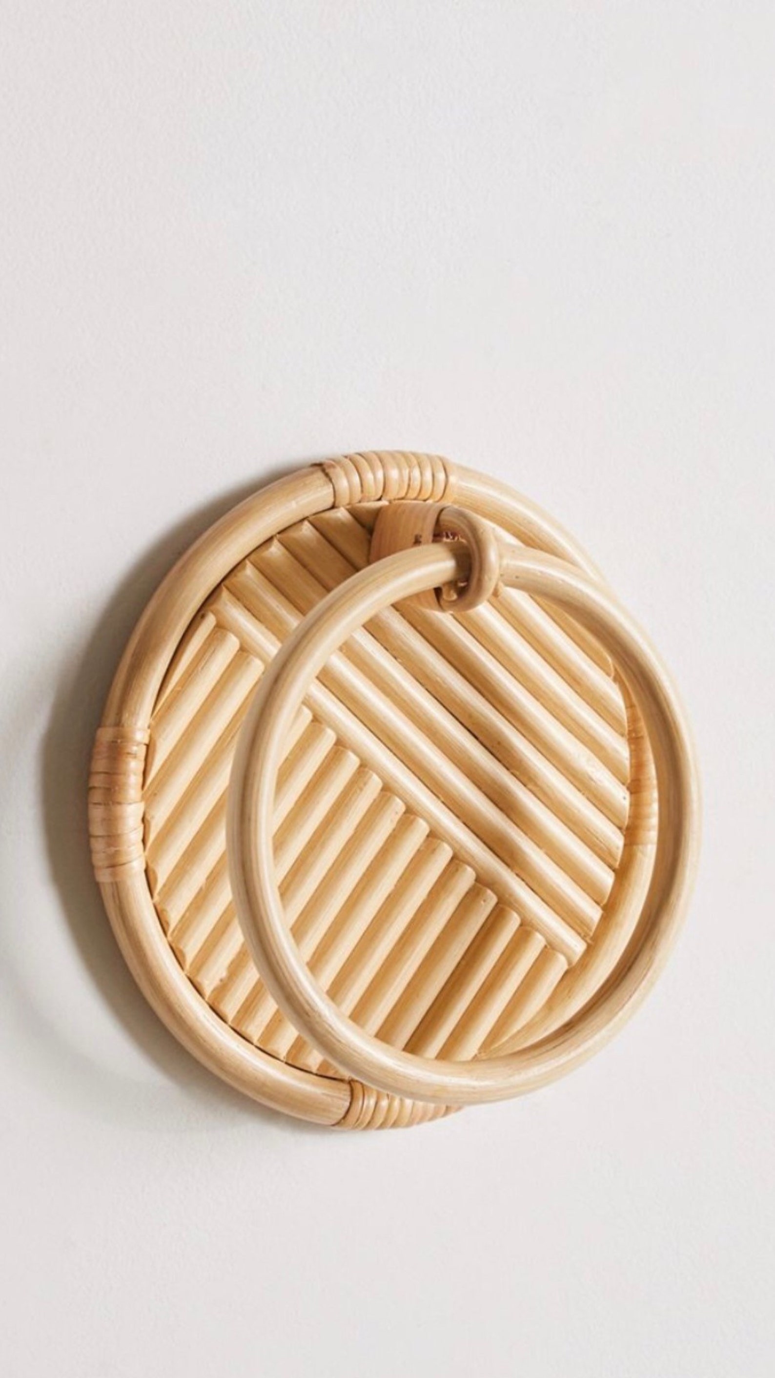 Rattan Towel Rack Towel Hangers Bamboo Rattan Towel Hooks Etsy UK