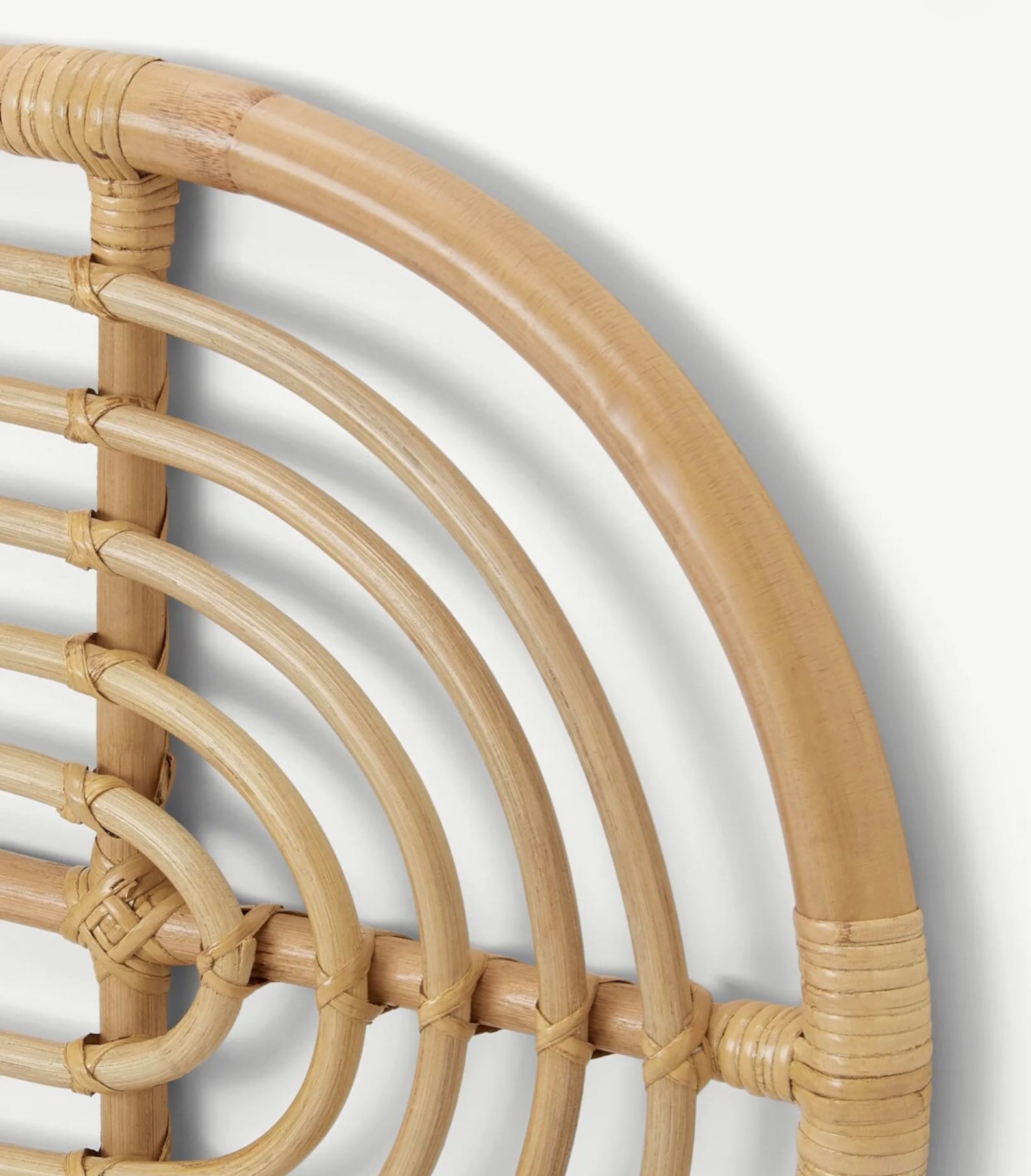 Natural Rattan Headboard Rattan Oval Headboard Oval Bedhead Etsy