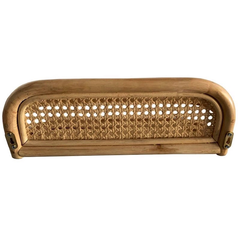 Rattan Shelf Rattan Kids Room Shelf Rattan Wall Hanging Etsy