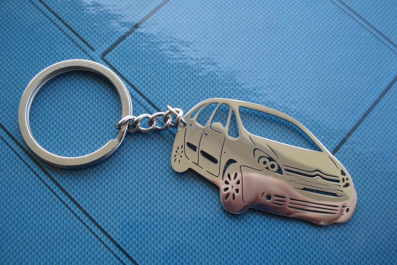 Vintage Citroen Key Chain Car Key Holder Stainless Steel Key Ring Valentine/'s Day Gifts Birthday Gift Fashion Jewelry