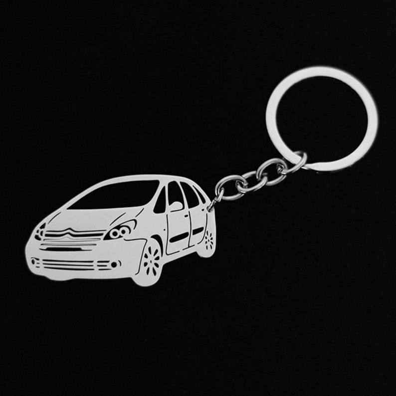 Vintage Citroen Key Chain Car Key Holder Stainless Steel Key Ring Valentine/'s Day Gifts Birthday Gift Fashion Jewelry