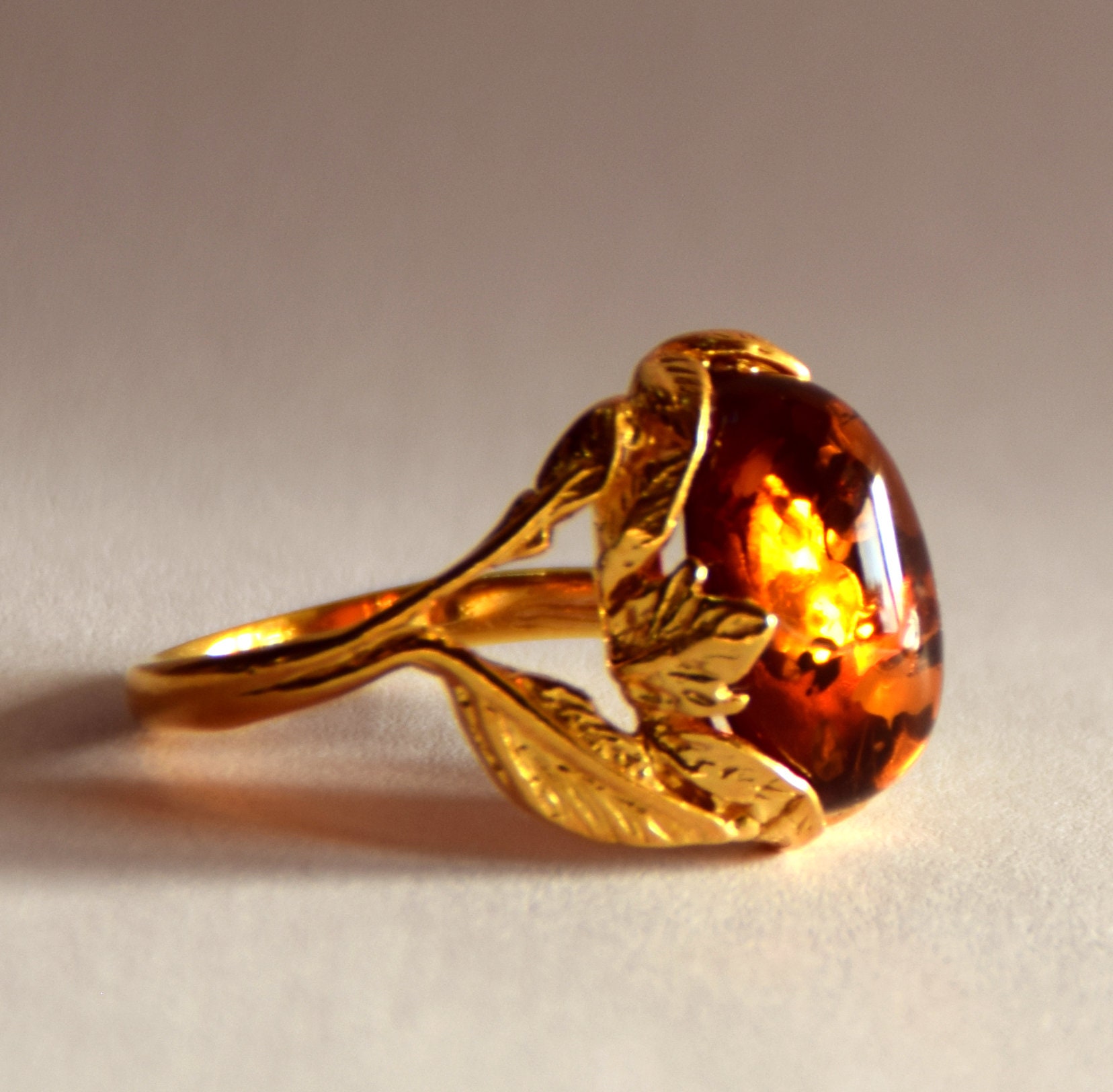 Lot De 5 Bagues Réglables Pour Femmes - Imitation Ambre Et Perles - Finitions Or Et Argent - Style Bohème Et élégant
