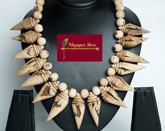 Tulsi Root Mala by Mayapur Store