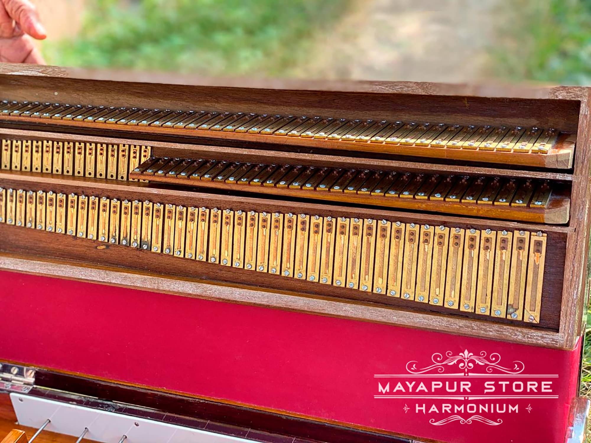Harmonium on sale 3 reed