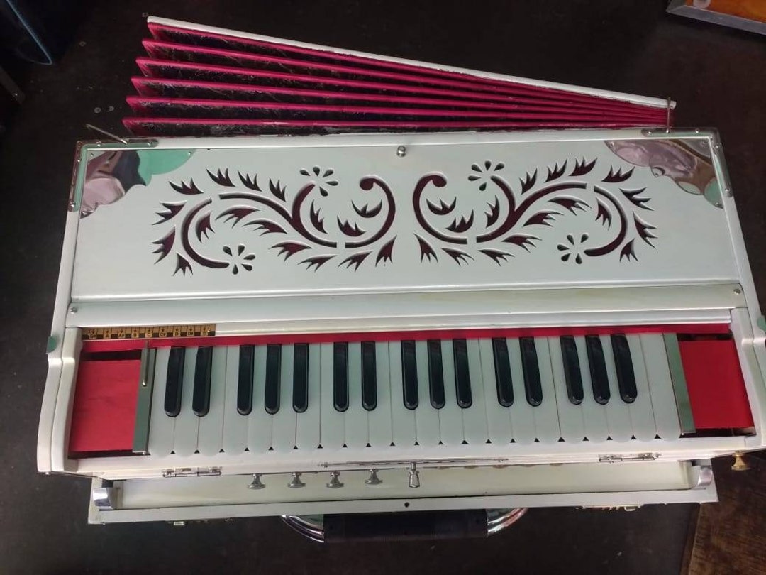 Professional Quality RT DELUXE Reeds Harmonium White 3 Line 9 Etsy