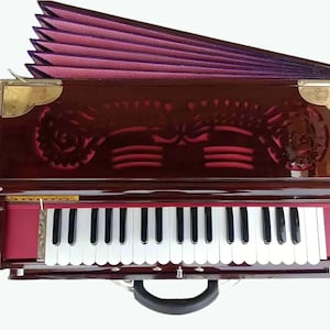Harmônio 3 Linhas 9 Mudança de Escala 37 Palhetas, 440Hz imagem 1