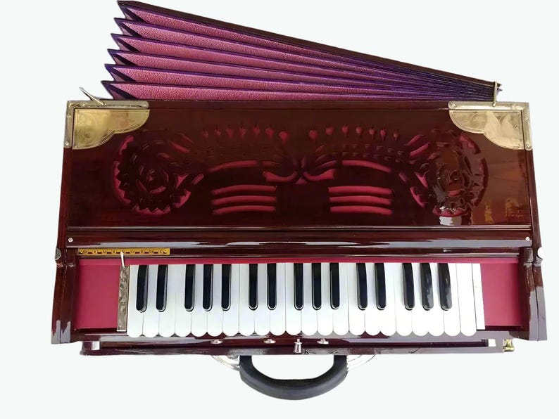 Harmônio 3 Linhas 9 Mudança de Escala 37 Palhetas, 440Hz imagem 1