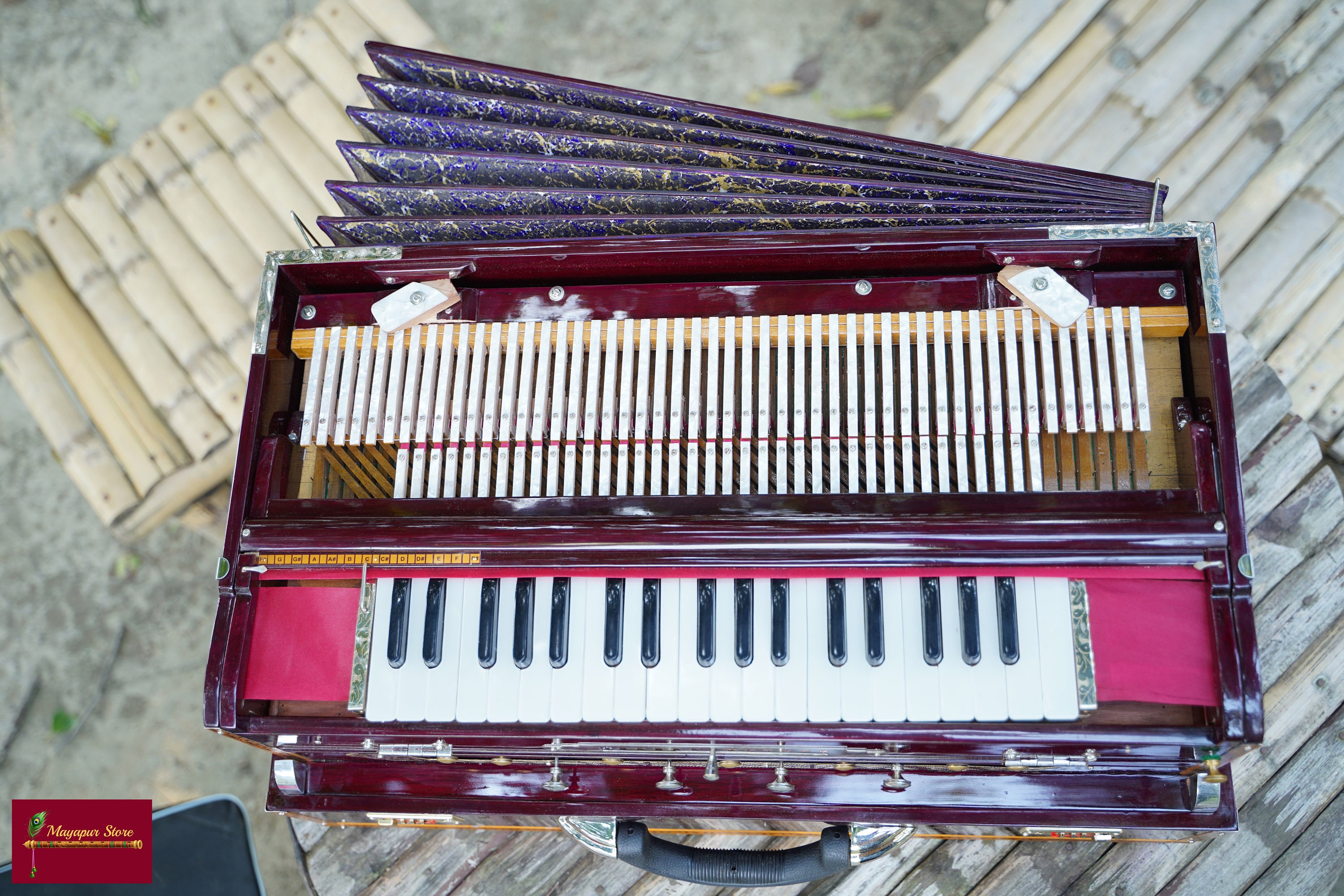 Harmonium 4 Line 13 Scale Changer Professional Quality premier Star