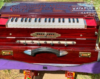 Harmonium 3 Line 9 Scale Changer [ Palitana, 37 Reeds, 440hz or 432Hz ] Standard Quality