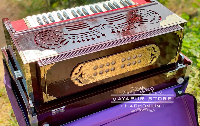 Harmonium 3 Line 9 Scale Changer Palitana, 37 Reeds, 440hz or 432hz