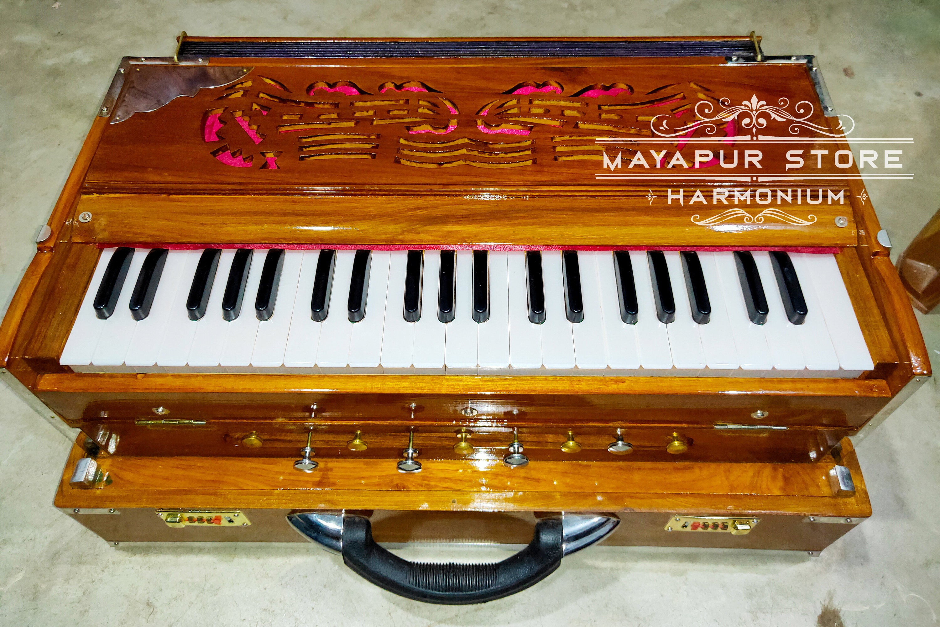 Buy Harmonium 2 Line 42 Reeds Standard Quality 440hz or 432hz Tune