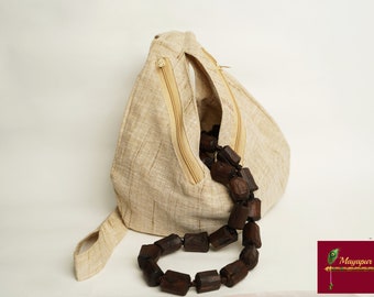 Original Tulsi Japa Mala: Hand-Colored Prayer Beads