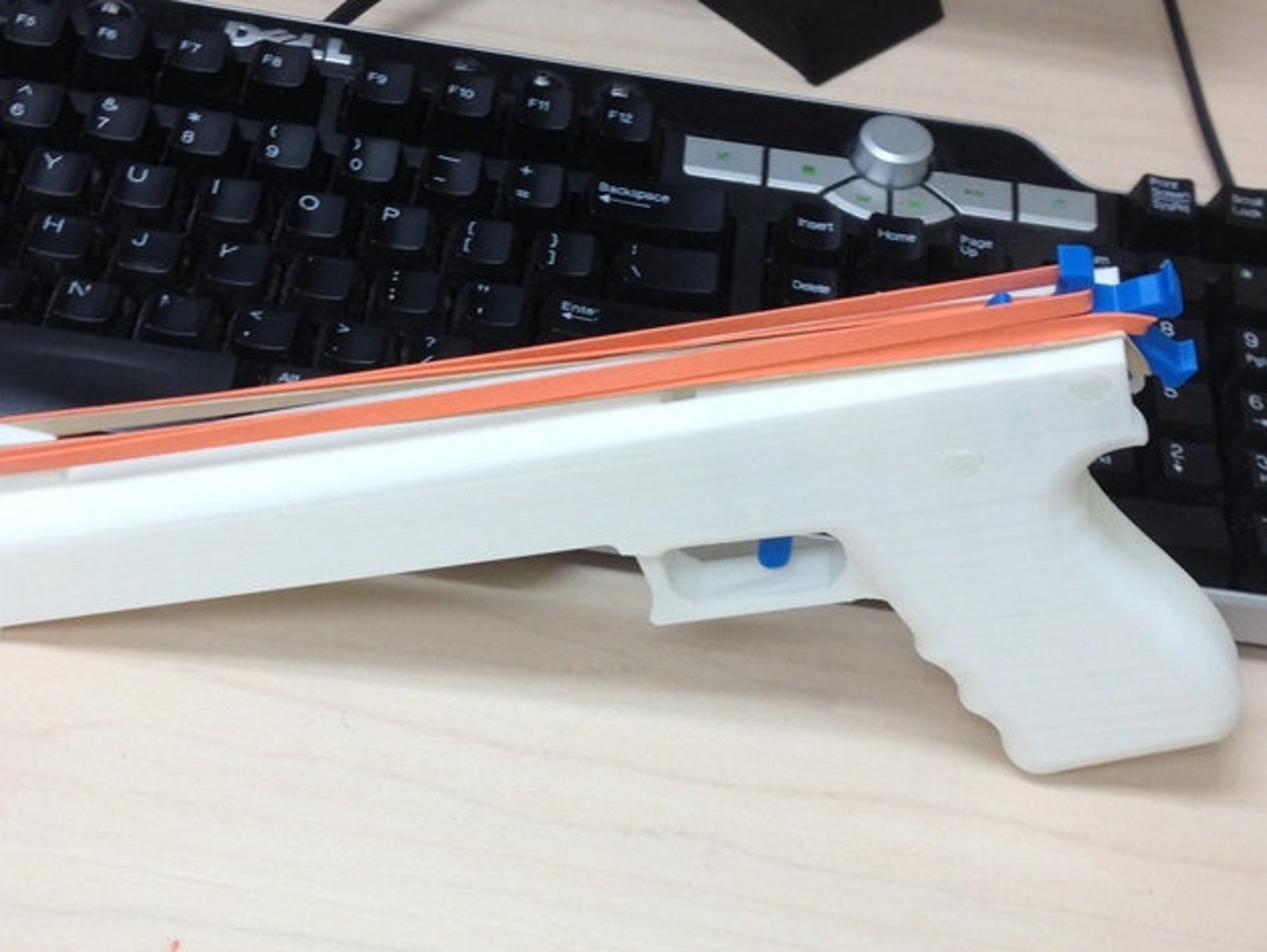 Semi Auto Rubber Band Gun / 3D Printed / Great gift for him / Etsy
