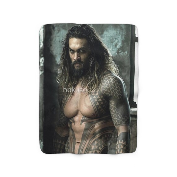 Jason Momoa 2 Sherpa Fleece Throw Blanket Jason Momoa Throw Blanket Jason Momoa Blanket Etsy Canada