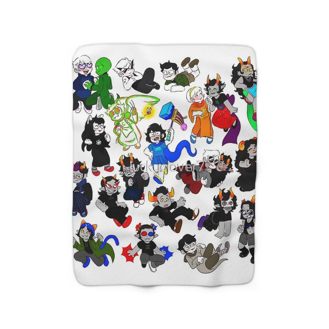 All the Character Sherpa Fleece Throw Blanket All the Character Throw