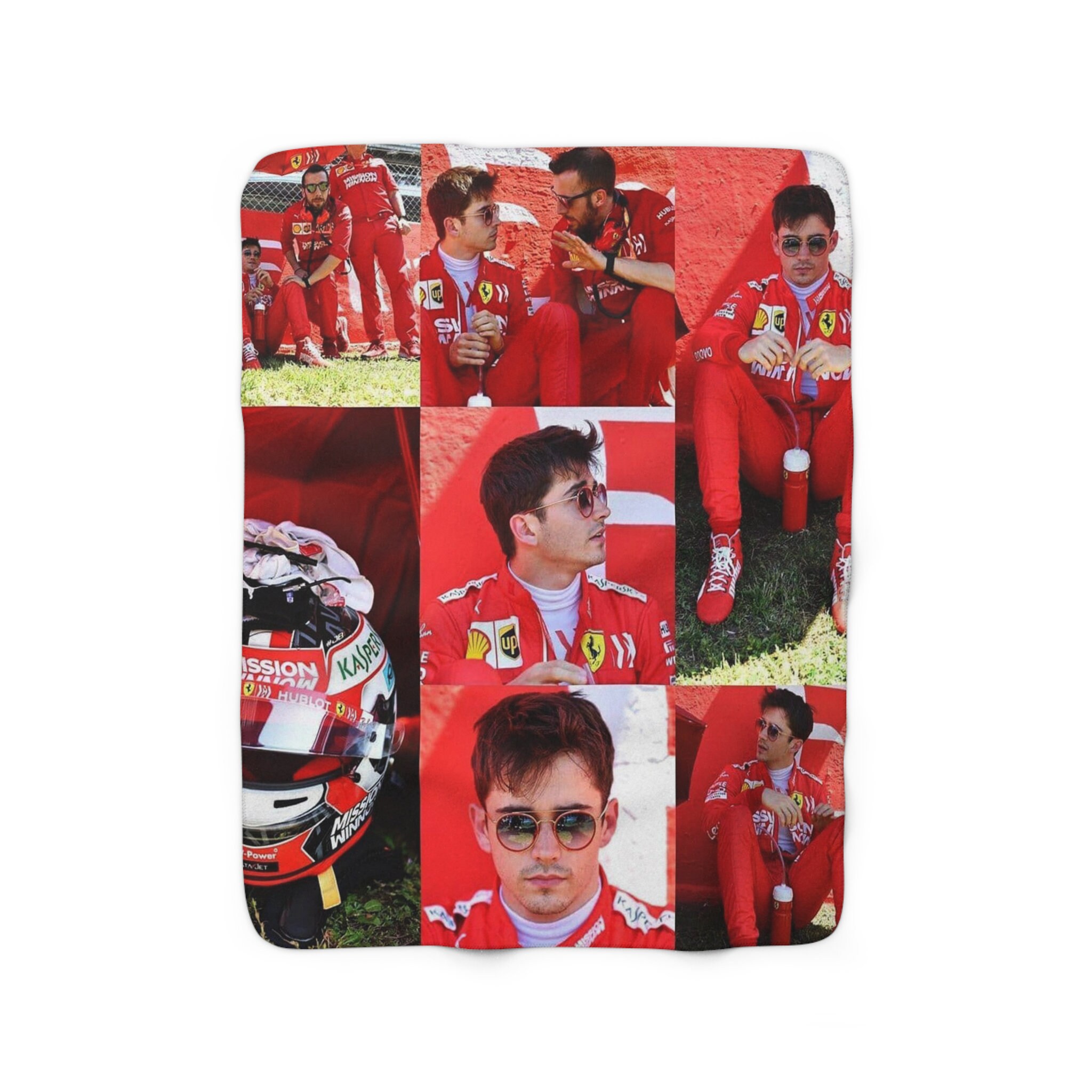 Charles Leclerc Picture Collage 2 Couverture en polaire Sherpa Collage de photos de Charles Leclerc Plaid Collage de photos Charles Leclerc Etsy Canada
